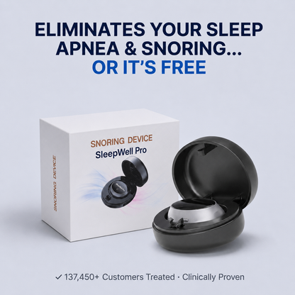 SleepWell Pro — Eliminates Snoring & Sleep Apnea