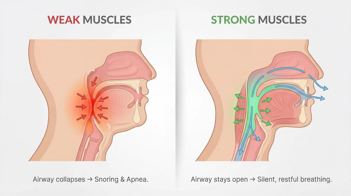 Anatomy of the throat and airway